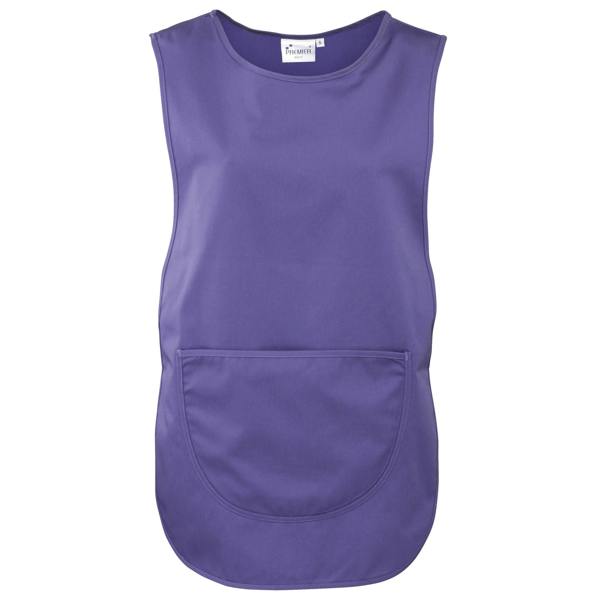 Premier Ladies/Womens Pocket Tabard / Workwear (Pack of 2) - Purple