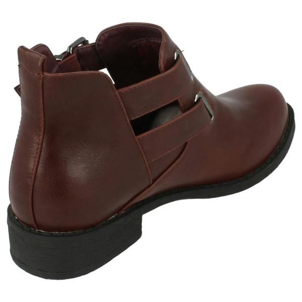 Spot On Girls Spot On Ankle Boots With Buckle Detail