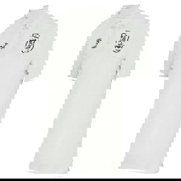 Umbro Huddersfield Town AFC Mens  22/23 Umbro Polyester Polo Shirt - Oyster Mushroom