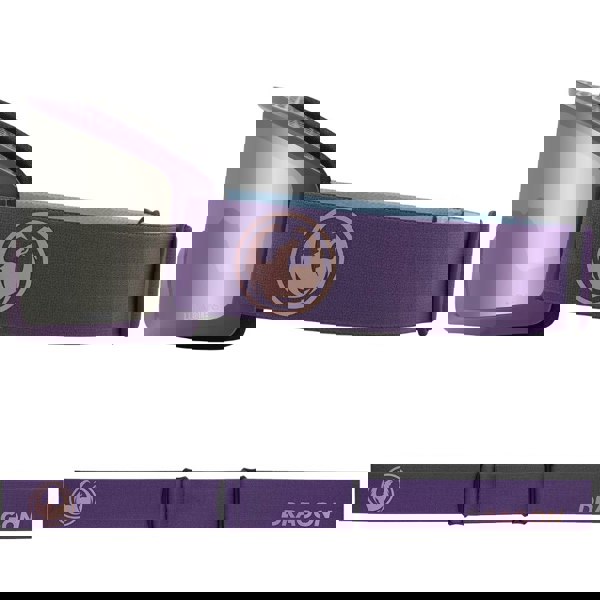 Dragon DX3 PLUS OTG - Deep Plum with Lumalens Silver Ionized & Lumalens Violet Lens