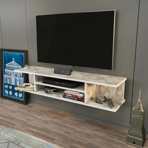 Decorotika Pivot  Modern Tv Stand TV Cabinet for TV's up to 55"