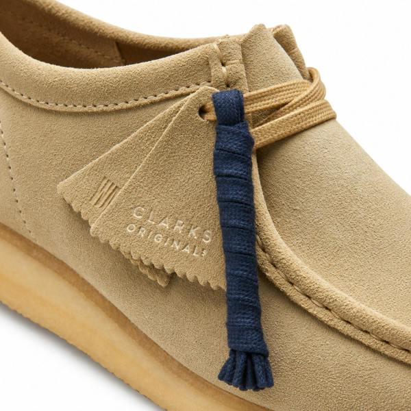 Clarks Originals Wallabee Shoes Maple Suede