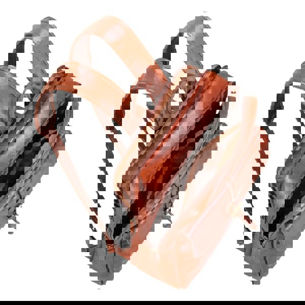 Infinity Leather Cove - Genuine Leather Laptop Backpack