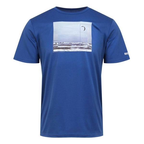 Regatta Mens Fingal VIII Seaside T-Shirt - New Royal