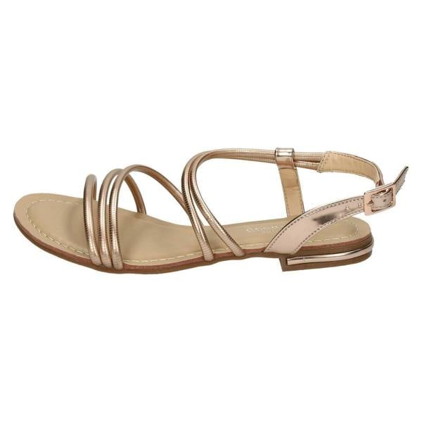 Savannah Ladies Savannah Flat Strappy Summer Sandals