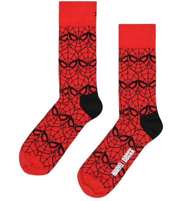 Happy SocksSocks SingleMarvel Spiderman Socks, RedBoxers & Briefs