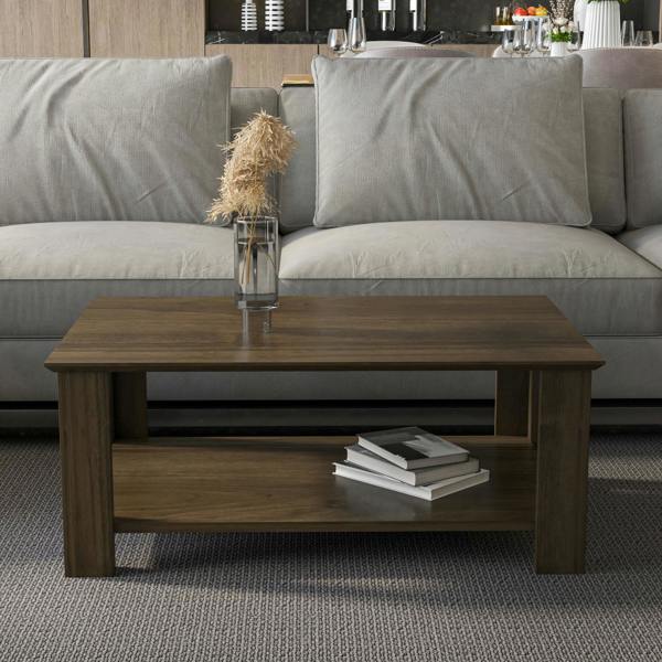 Decorotika Leroy 90 Cm Rectangular Coffee Table