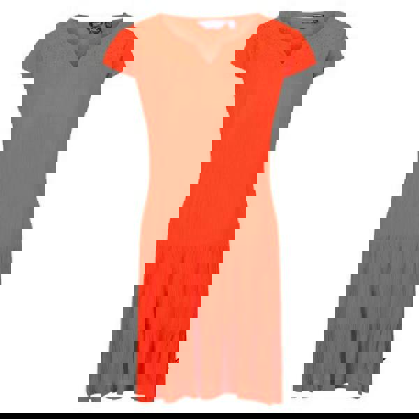 Regatta Womens/Ladies Reanna Tiered Casual Dress - Crayon - 