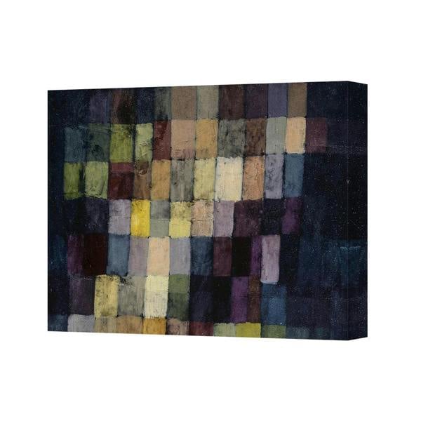 Benjamin Tate Design Abstract Modern Multicolor Pixel Canvas Wall Art 3162