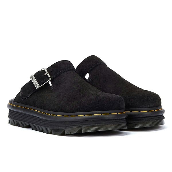 Dr. Martens - 31657001 UN ZEBZAG Mule E.H. Suede Black