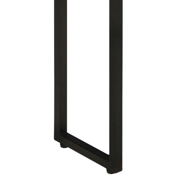 Berkfield Planter 60x20x68 cm Rough Mango Wood