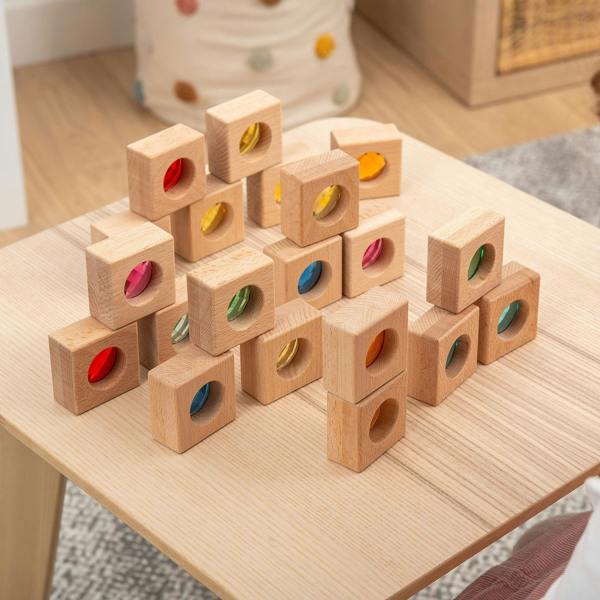 tickit Wooden Kaleidoscope Blocks