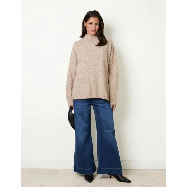 Blue Vanilla High Neck Soft Jumper