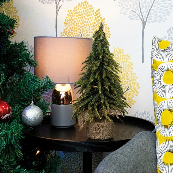 St Helens Decorative Gold Finish Christmas Tree, 35Cm