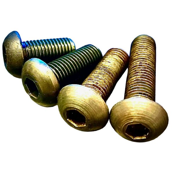 Fixaball 1/2" BSF Socket Screw Button High Tensile 10.9 Self-Colour
