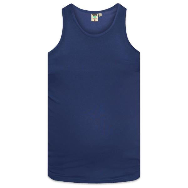 Duke Mens D555 Fabio Tank Top - Navy - 