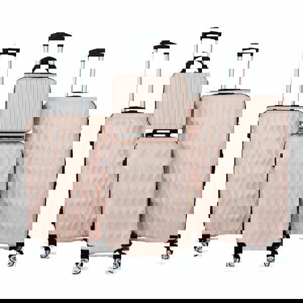 Leaper 4PCS Travel Luggage Suitcase Set