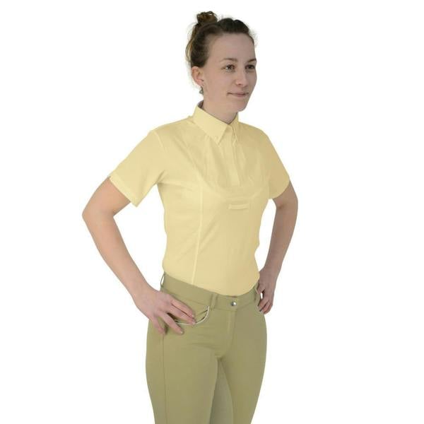 HyFASHION Womens/Ladies Tilbury Short Sleeved Shirt - Yellow - 