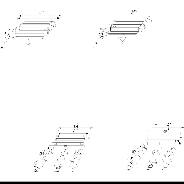 Milagro Ceiling Lamp Joker Green/Gold 3XGU10