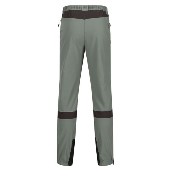 Regatta Mens Mountain III Hiking Trousers - Agave Green/Ash