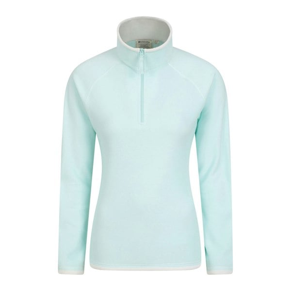 Mountain Warehouse Women's Montana Half Zip Fleece Top - Mint