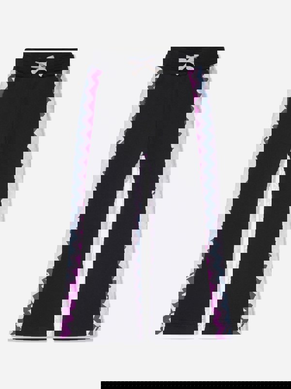 Missoni Girls Zigzag Joggers in Black