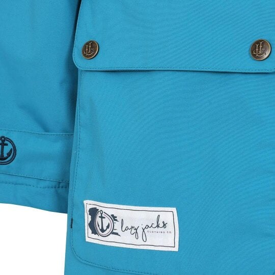 Lazy Jacks LJ159 - Longline Snug Lined Coat - Petrol