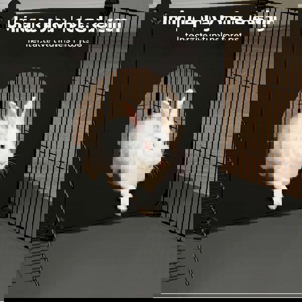 Skylos Small Animal Playpen Puppy Rabbit Fence Hamster Exercise Run Enclosure Indoor