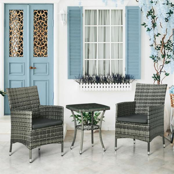 Rattan Bistro Set