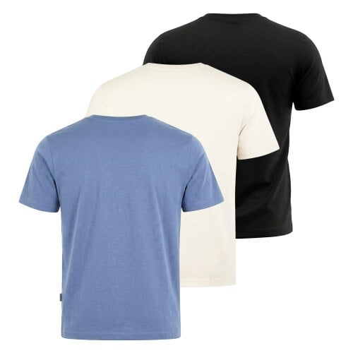 Nicce 3 Pack Mens Cotton T-Shirts Short Sleeve Casual Logo Tops DENNO