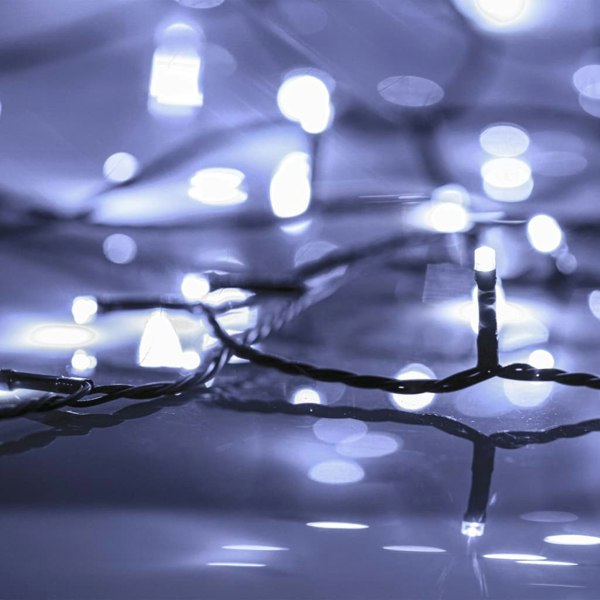 Berkfield LED String with 150 LEDs Cold White 15 m PVC