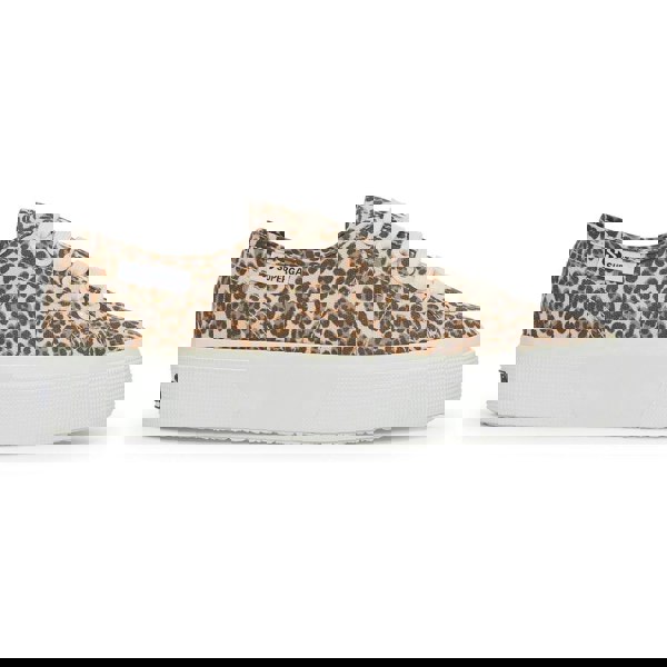 Superga 2740 Leopard Print Canvas Women's Leopard Trainers