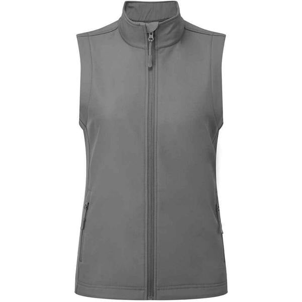Premier Womens/Ladies Windchecker Gilet - Dark Grey