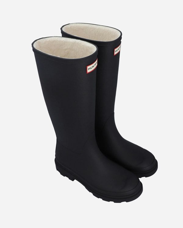 Hunter Unisex Downpour Tall Insulated Boot - Black