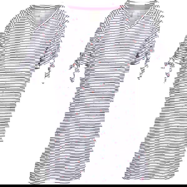 Trespass Womens/Ladies Fernie Striped V Neck Top - Navy - 