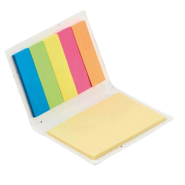 MidOcean Vison Seed Sticky Notes - White/Multicoloured - 