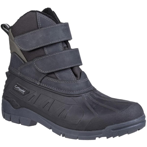 Cotswold Mens Kempsford Hybrid Wellington Boot - Black