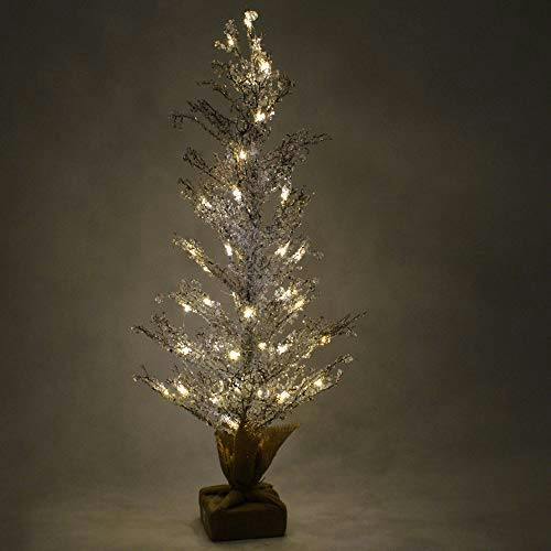 18in to 36in Pre-Lit Artificial Christmas Trees with Warm White LED Lights image 6