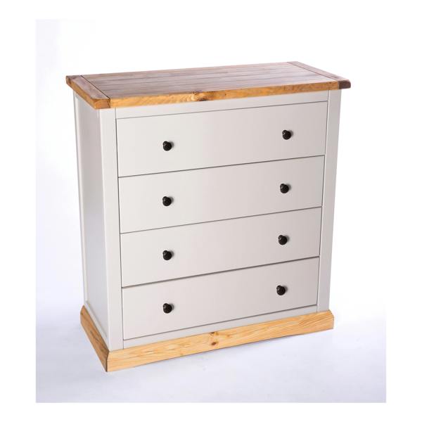 Cabinet Bits Bomporto 4 Drawer Chest of Drawers Brass Knob