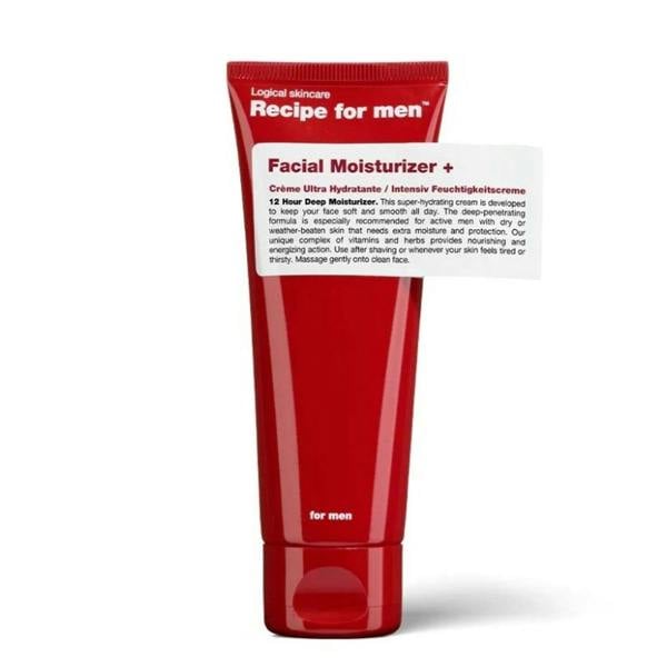 Recipe for men Facial Moisturiser 75 ml