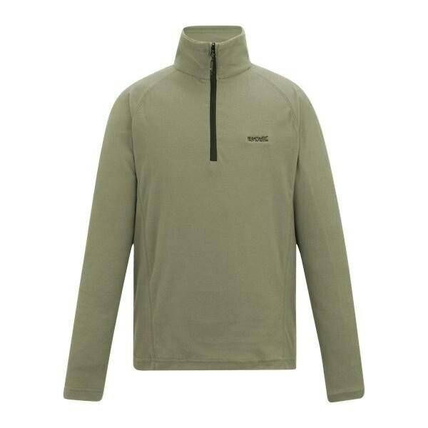 Regatta Great Outdoors Mens Montes Funnel Neck Fleece Jumper - Light Sage - Light Sage - 100% Polyester