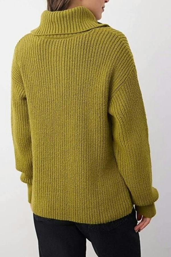 WOVCOR Soft Textured Knit Sweater