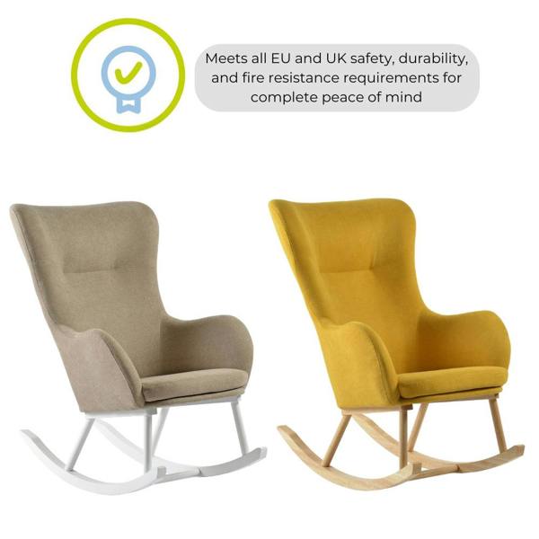 Paxton Rocking Nursing Chair Mustard Yellow