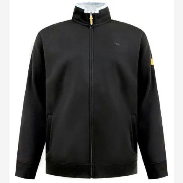 Duke Mens D555 Johnson Embroidered Logo Kingsize Fleece Jacket - Black