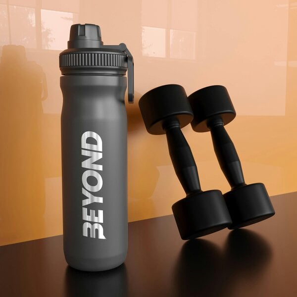 Beyond Shakers Black Sports Bottle