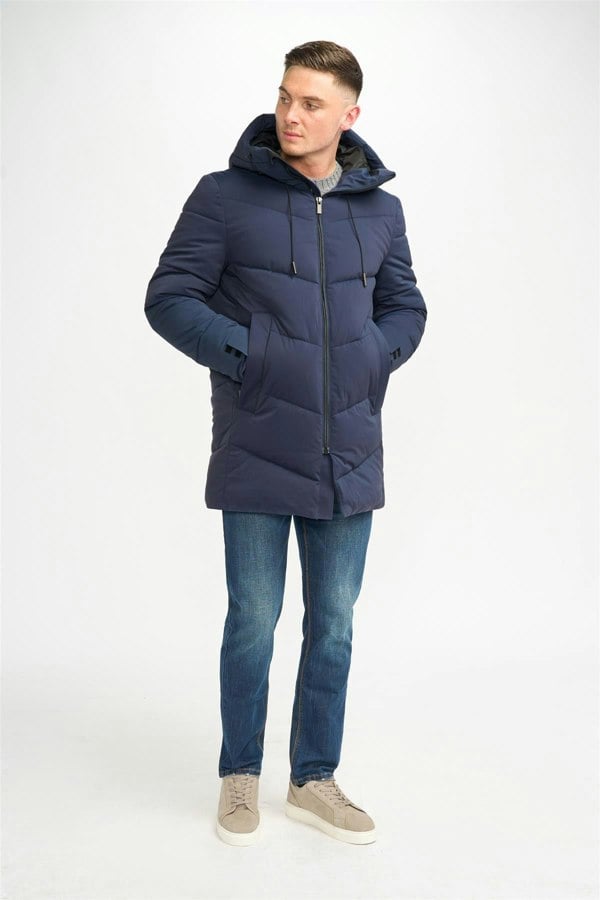 House of Cavani Fabini Navy Coat