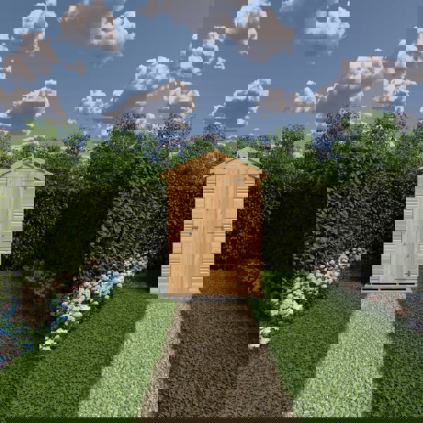 Shire 4x4 apex shed 12mm shiplap interlock cladding