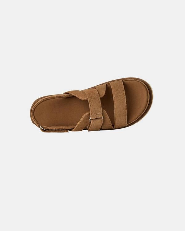 UGG Goldenstar Gleam Womens Sandals - Chestnut | CHO | Designer Womens Sandals