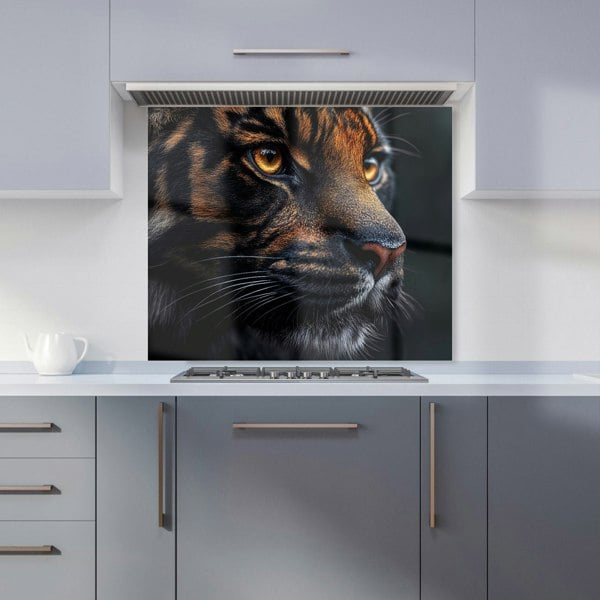 Warren Reed Tiger Glass Kitchen Splashback - 00010