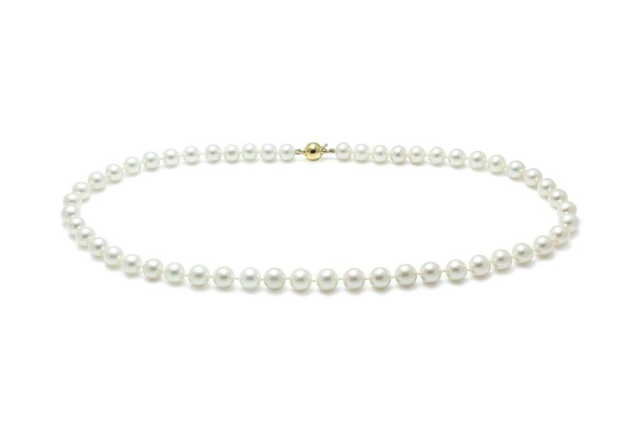 Sarah Layton Freshwater Pearl Necklace - Gold - NCRPRW7.5